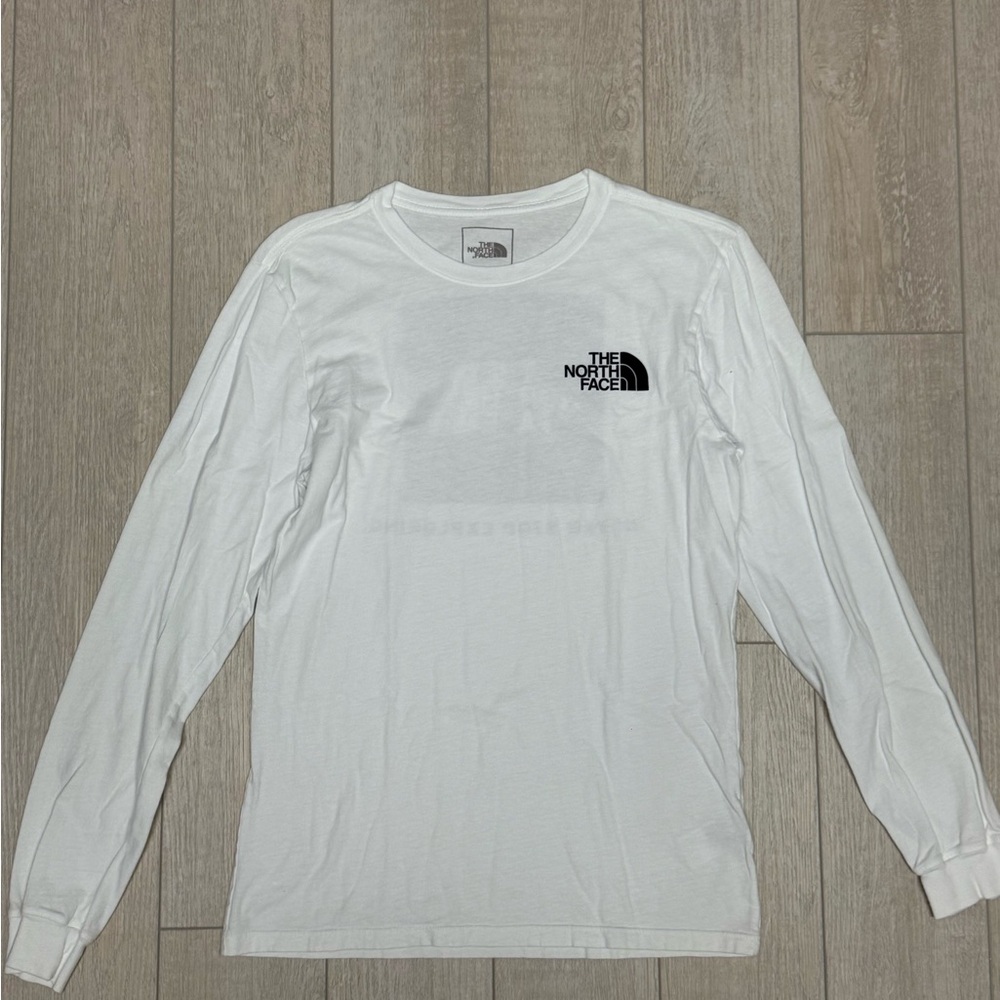 The North Face Men's Classic White Long Sleeve Tee
